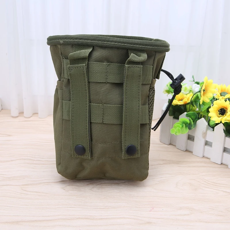 Outdooer Utility Pouch Bag Airsoft Military Molle Belt Tactical Dump Drop Bag - Цвет: Серый цвет