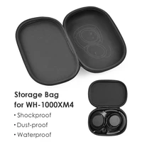Wodoodporny futerał na słuchawki EVA etui dla SONY WH-1000XM4 bezprzewodowy Bluetooth kompatybilny zestaw słuchawkowy podróży ochronna pudełko torba do przechowywania