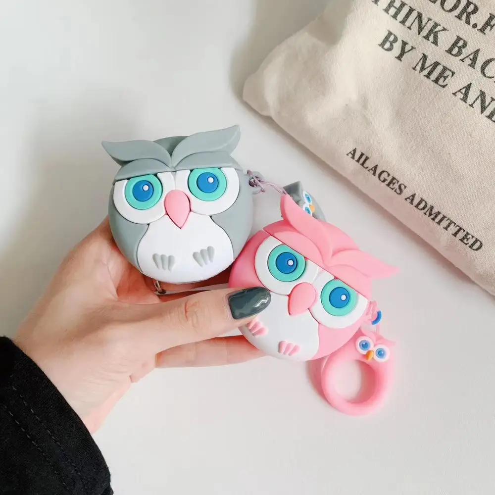 3Cpizai 12.12 For Apple Airpods Shockproof Cover AirPods Earphone Cases for Air Pods Protector Case Couple Owl | Мобильные телефоны