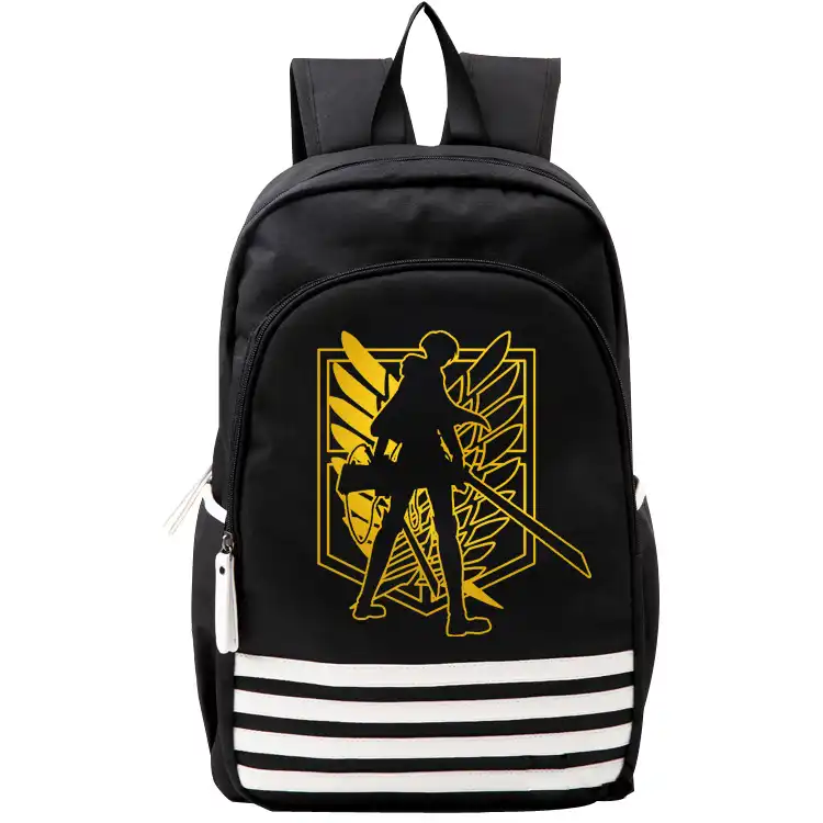 black and gold backpack mens