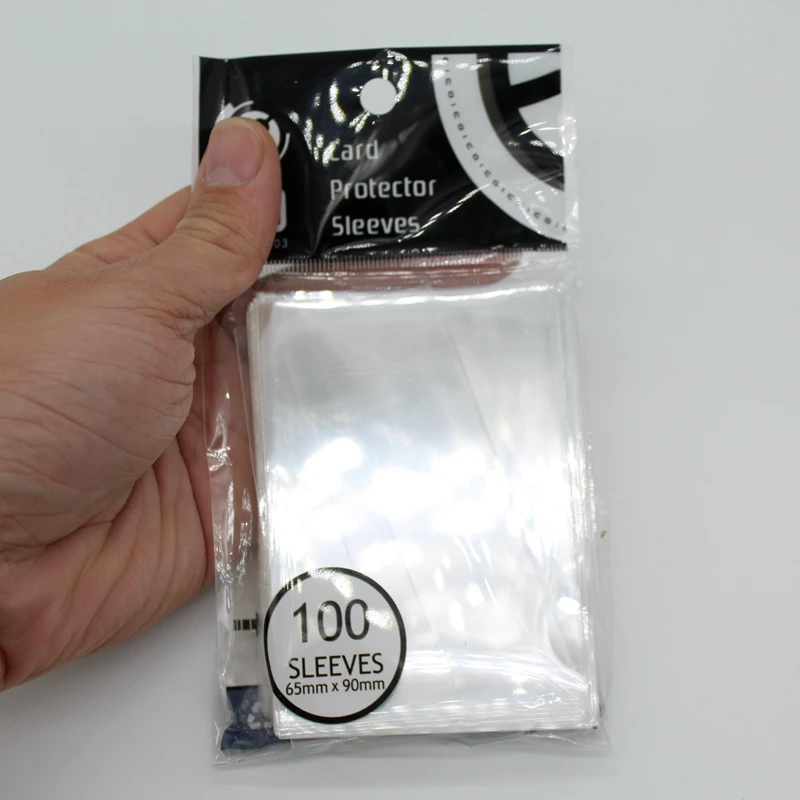 Fundas protectoras para tarjetas de 65x90mm, Protector de cartas para Magic The Gathering Mtg Pokemon Tcg, fundas para cartas