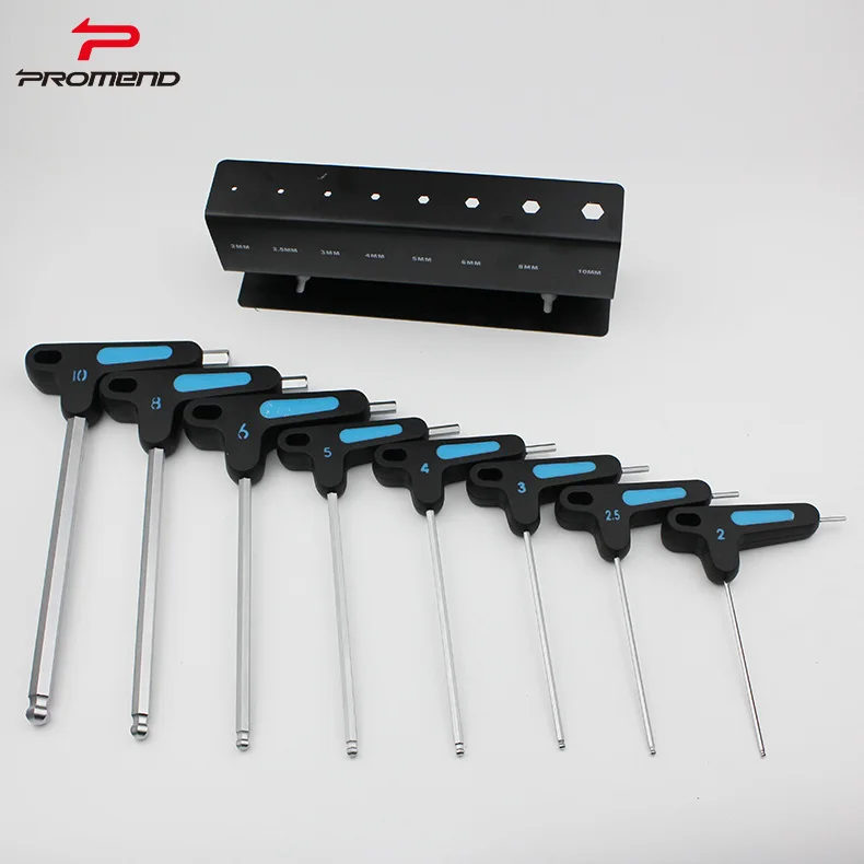 

ProMend Bicycle Hexagon Socket Combination Repair Tool Wrench 2/2. 5/3/4/5/6/8/10 Size