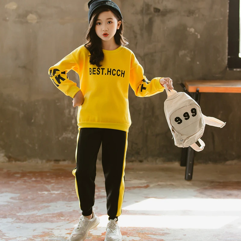 2 10歳の女の子のための長袖スーツ ファッショナブルな衣装 21 Girls Sport Girls Sport Suitclothing Girl Aliexpress