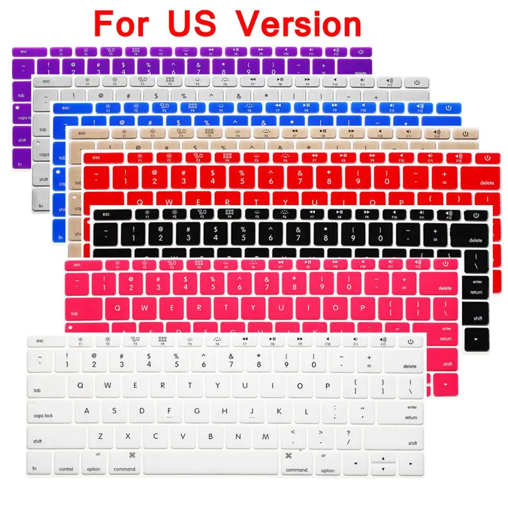

US Version For Apple Macbook 12" Inch A1534 Keyboard Cover Protector skin