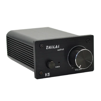 

KYYSLB K5 high power home mini computer 2 digital power amplifier with desktop passive bookshelf box