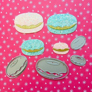 

KSCRAFT Donut Metal Cutting Dies Stencils for DIY Scrapbooking Decorative Embossing DIY Paper Card