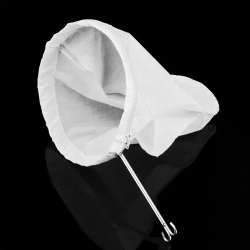 Milk Tea Filter Bag With Handle Coffee Cotton Cloth Strainer Tea