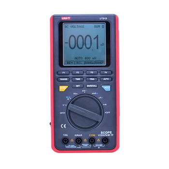 

UNI-T UT81C/UT81B Digital Multimeters Mini Oscilloscope Input Diode AC DC Resistance Frequency Meter USB Interface PC Software.
