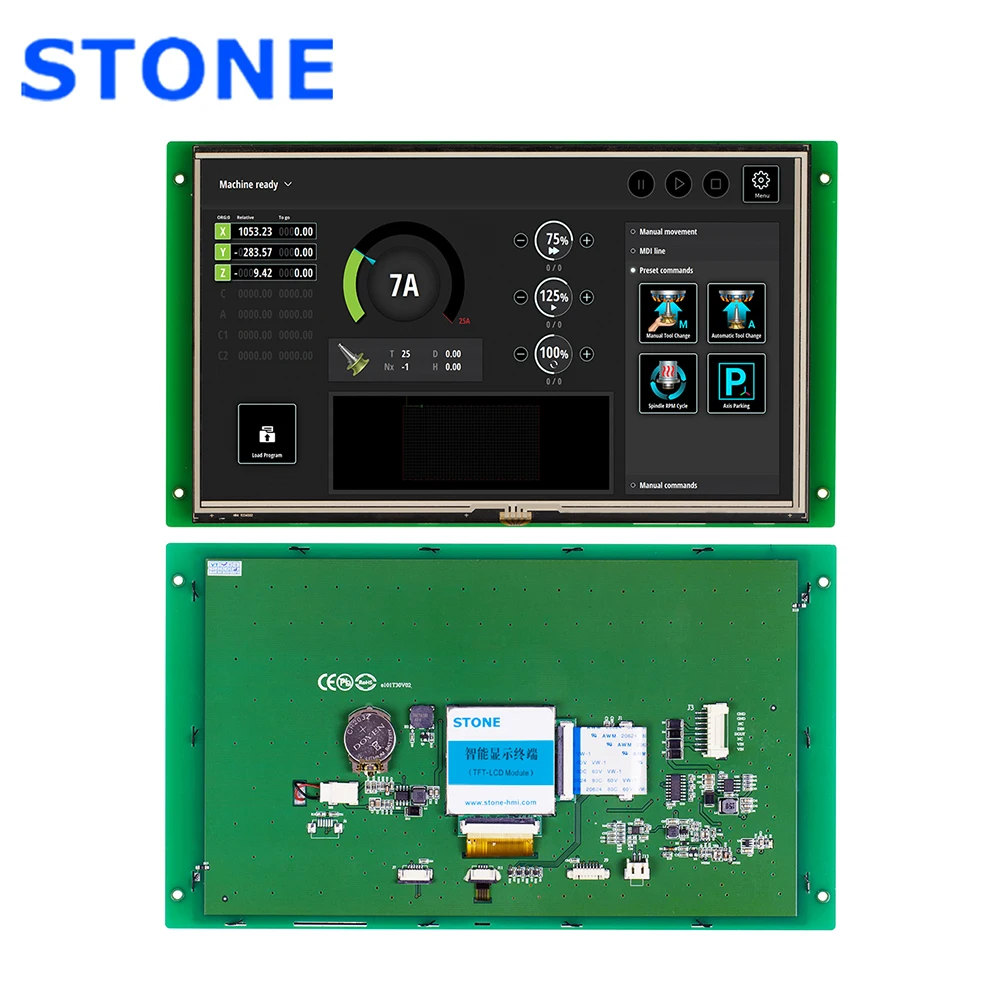 Каменный STVA101WT 01 10 1 дюймовый Интеллектуальный TFT ЖК модуль с 3 летней гарантией 100