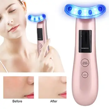 

Multifunctional LED Photon Light Therapy Face Cleanser Face Skin Lifting Massager Machine Skin Care Beauty Device