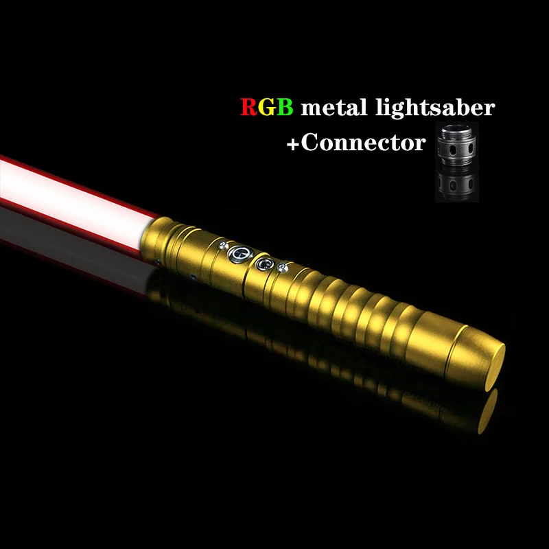 Lightsaber Toy Laser Light Saber Brinquedos Sword RGB Sabre De Luz Kpop Lightstick Espada Rave Weapon Metal Flashing Juguetes | Игрушки и