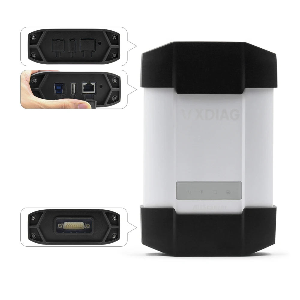VXDIAG VCX Plus Многофункциональный диагностический инструмент с Wi-Fi для Benz для PASSTHRU PDU DAS xenter программное обеспечение OBD2 автомобильный диагностический автоматический инструмент