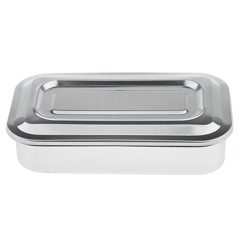 Контейнер из нержавеющей стали Органайзер коробка инструмент лоток для хранения