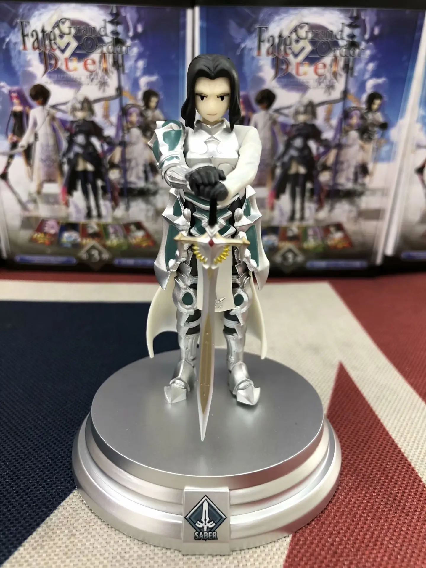 Аниме 5 шт./компл. третья бомба Fate Grand для Жанна д 'Арк сабля линейка ската пюре 10 см ПВХ фигурка vol.3 Коллекция Модель