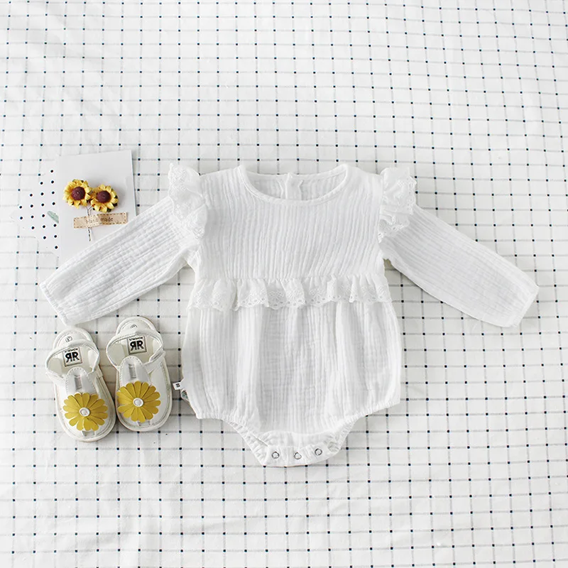Ins/ весенний комбинезон для маленьких девочек, хлопковый комбинезон с длинными рукавами и рисунком вишенок на день, юбка для подъема