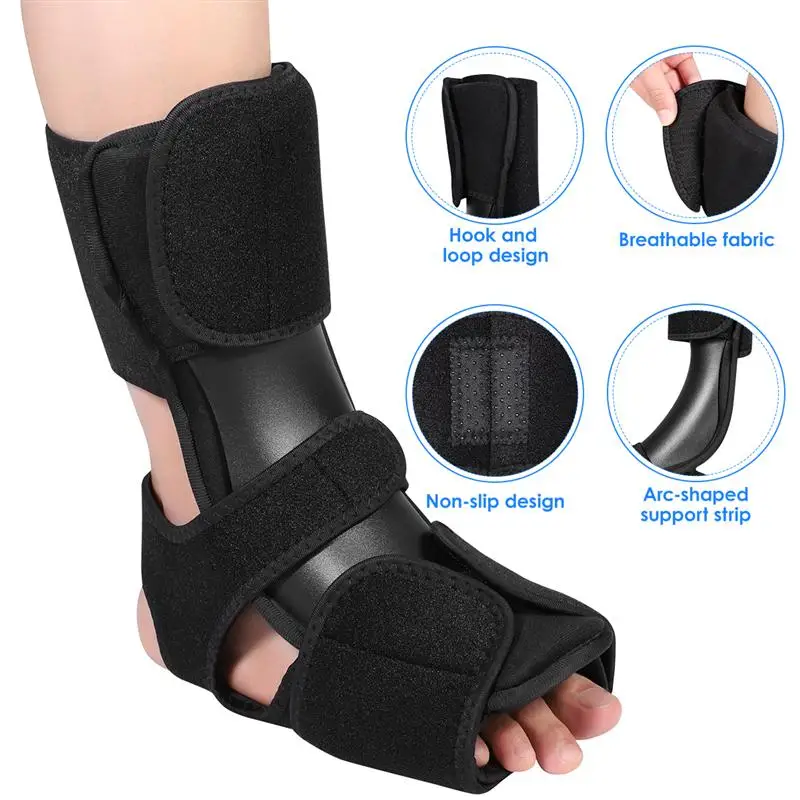 Plantar Fasciitis Dorsal Night& Day Splint Foot Orthosis Stabilizer Adjustable Drop Foot Orthotic Brace Support Pain Relief