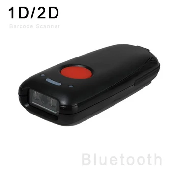 

Bluetooth 1D 2D Barcode Scanner QR Datama Matrix PDF417 Screen Code Laser Red Light Code Reader for Windows Android IOS