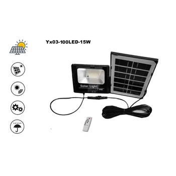 

100/75 Led solar light lamp floodlight Wall LED Energy Street Outdoor Waterproof Yard Path Home Garden Power lamp indoor remote