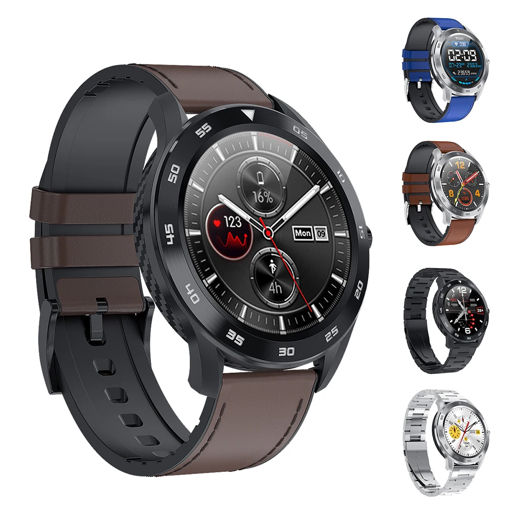 

DT NO.1 DT98 Smart Watch Round Touch Screen Smartwatch Heart Rate Intelligent Fitness Tracker IP68 Sports Fashion Bracelet Men