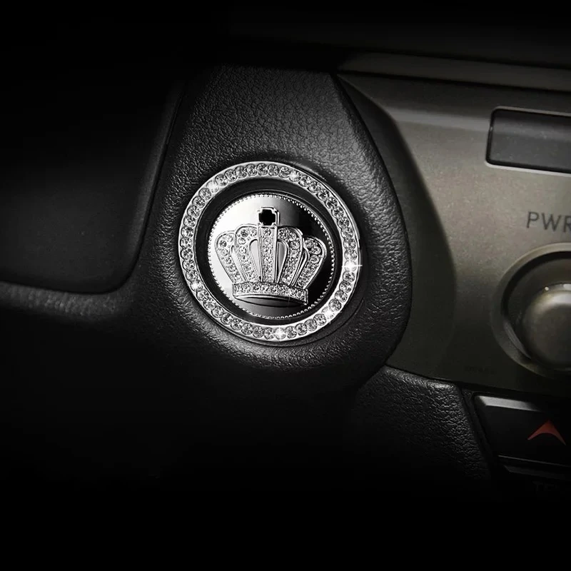 Кристальная Автомобильная наклейка на руль, эмблема, логотип, значок, наклейки для автомобиля, Стайлинг для Lexus, автомобильные аксессуары