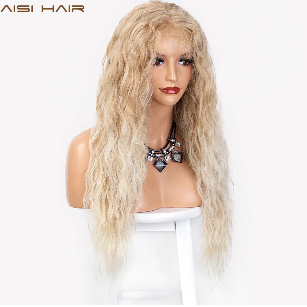AISI HAIR кружевной передний парик с детскими волосами Синтетические парики для