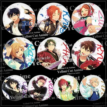 

1pc 58mm Brooch virtual idol anime game Ensemble Stars Sakuma Rei Natsume Himemiya Pretty Badges Broche
