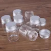 3pcs 30ml 37*50mm Candy bottles Glass Bottles with Aluminum Lids Spice Jars Storage Bottles Pill Container Glass vessels 4