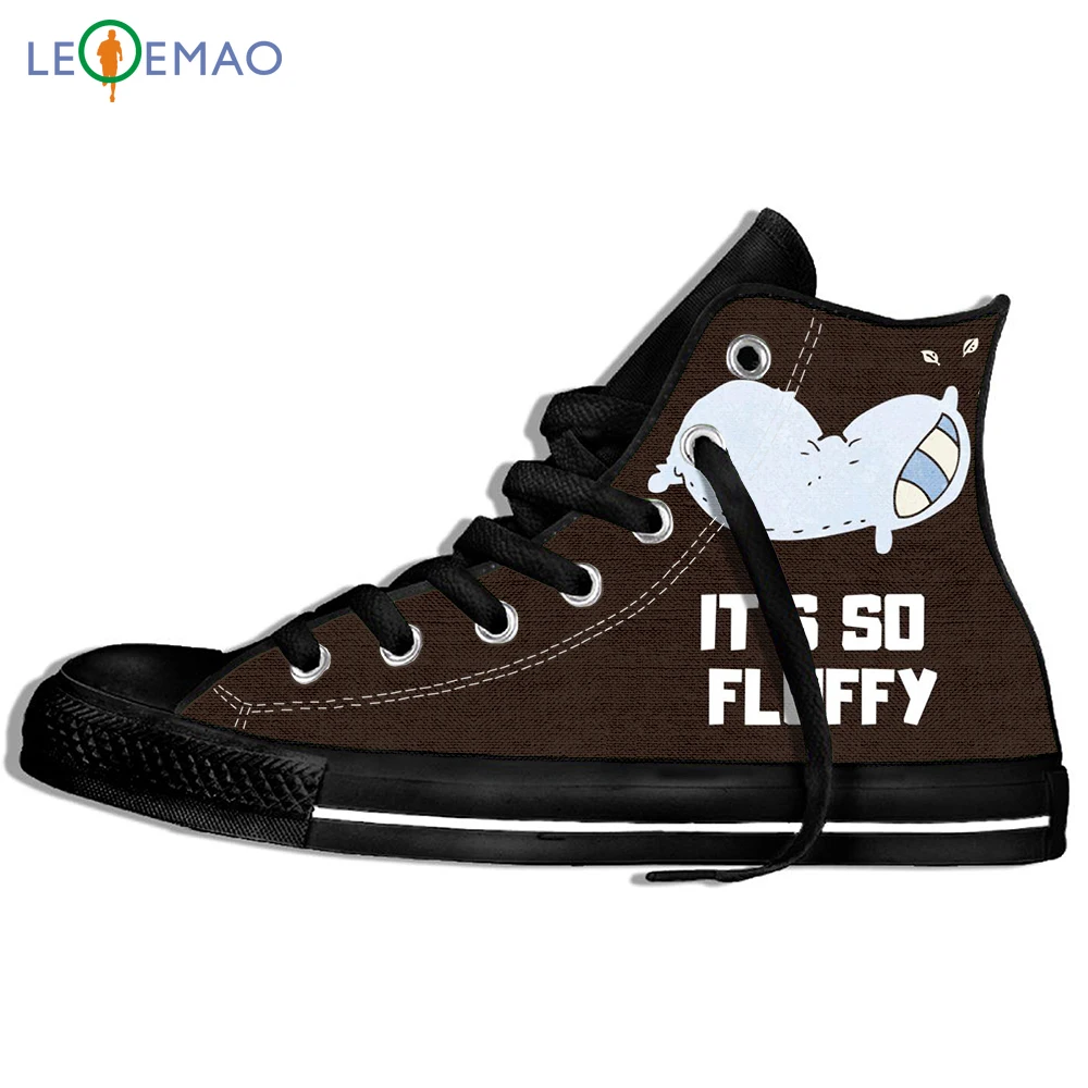 

Custom Logo Image Printing Sneakers Shoes Arrivals It's So Fluffy Men Printed Funny Lightweight Canvas Zapatos De Mujer Outdoor