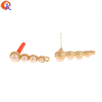 

Cordial Design 50Pcs 6*23MM Earrings Stud/Hand Made/Jewelry Accessories/Imitation Pearl/DIY Jewelry Making/Earring Findings