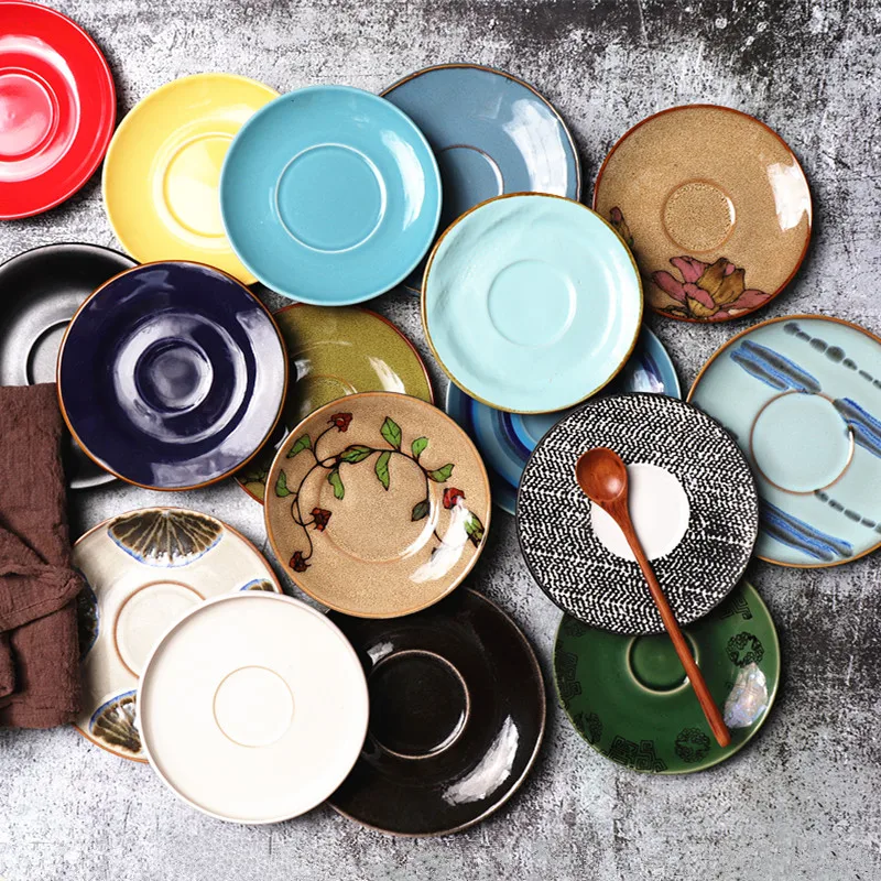 

2020 New Creative Ceramic Plate Desser Snack Cold Small Dish Mенажниа TоваѬ Plateau De Service vaisselle