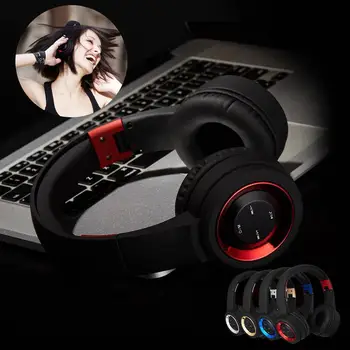 

UHAPPY wireless headset bluetooth 4.1 stereo 5 colors Noise Cancelling overear headphone foldable headphones built-in mic