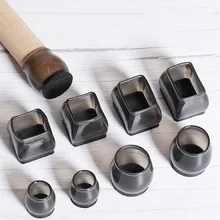 

New 4-16Pcs Silicone Table Chair Leg Mat round square furniture Leg Caps Foot Protection Bottom Cover Pads Wood Floor Protector