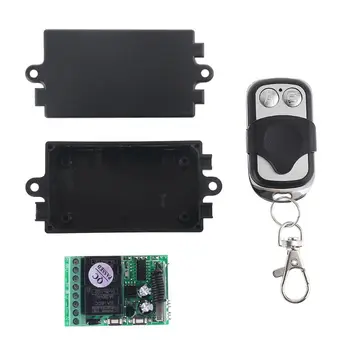 

433Mhz DC12V Voltage 2CH Relay Wireless Remote Control Switch RF Receiver Module for Smart Home Switch Transmitter