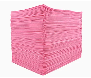 

100pieces 180x80cm Disposable non woven bed sheet blue red white color