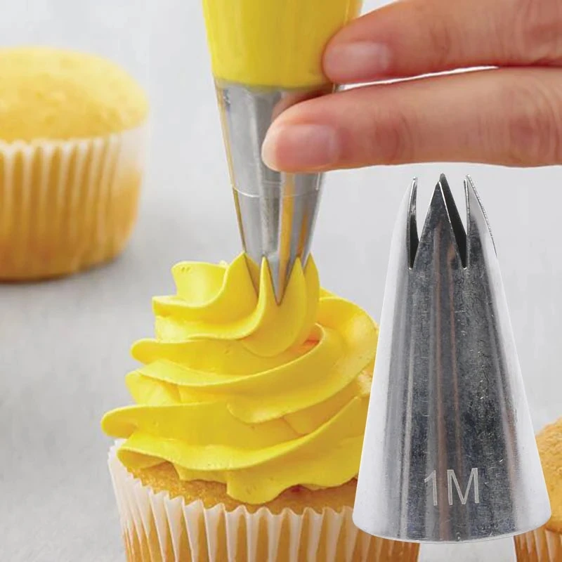 Russian Icing Piping Pastry Nozzles For Cakes Fondant Decor Confectionery Flower Cream Nozzle Kitchen Gadgets 1M#2A#2D#2F#6B cake decorating tip set,cake icing nozzles,baking nozzle set,cake decorating nozzle set