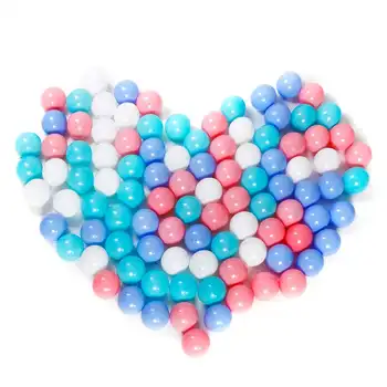 

100pcs 5.5cm/7cm Marine PE Ball Colored Children Play Equipment Swimming Ball Toy Color Random