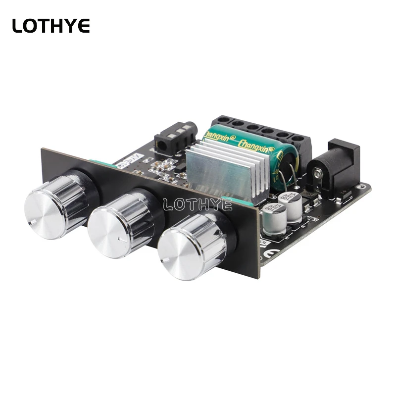 Canais de Potência Alto e Baixo 50wx2 + 100w Áudio Bluetooth Módulo Placa Amplificador Baixo Subwoofer App Alto-falante Xy-e100l 2.1 - Image 5