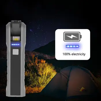 

COB LED Work Light Magnet Flashlight With Hook Torch Lamp For Car Repair Rechargeable Flashlight Led Flashlight