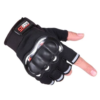 

Motorbike Half Finger Gloves Off-road Fitness Riding Hard Shell Non-Slip Motorcycle Gloves For Men Hand Protection