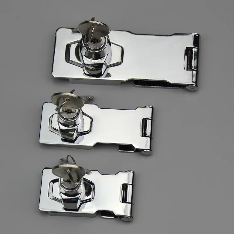 

Lock Hasp Lock Furniture Household Cabinet Lock Punched Drawer Lock Small Lock Head Dormitory Drawer Lock Aluminium Alloy Cabine