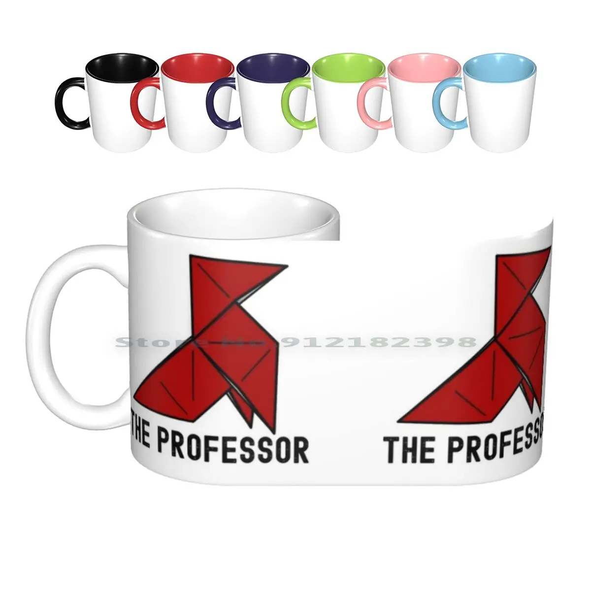 Money Heist La Casa De The Professor Tazze In Ceramica Tazze Da Caffè Tazza Da Tè Al Latte Money Heist La De Papel Netflix Nairobi Berlino