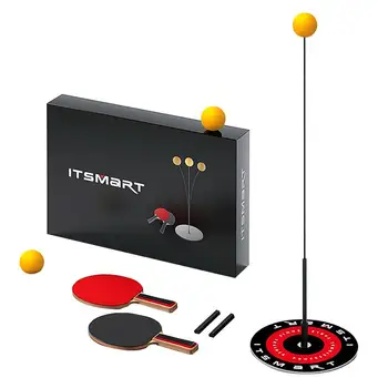 

1 Set Table Tennis Kit Training Supplies Elastic Flexible Shaft Ping-pong Device Equipment Set