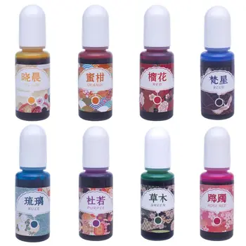 

DIY Handmade Resin AB Glue UV High Temperature Pigment Dye Crystal Epoxy Dyeing Color Fine Material