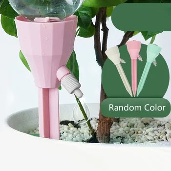 

12pcs Auto Drip Irrigation Equipment Adjustable Automatic Watering Spike Nail with Control Valve Switch for Plants Garden new