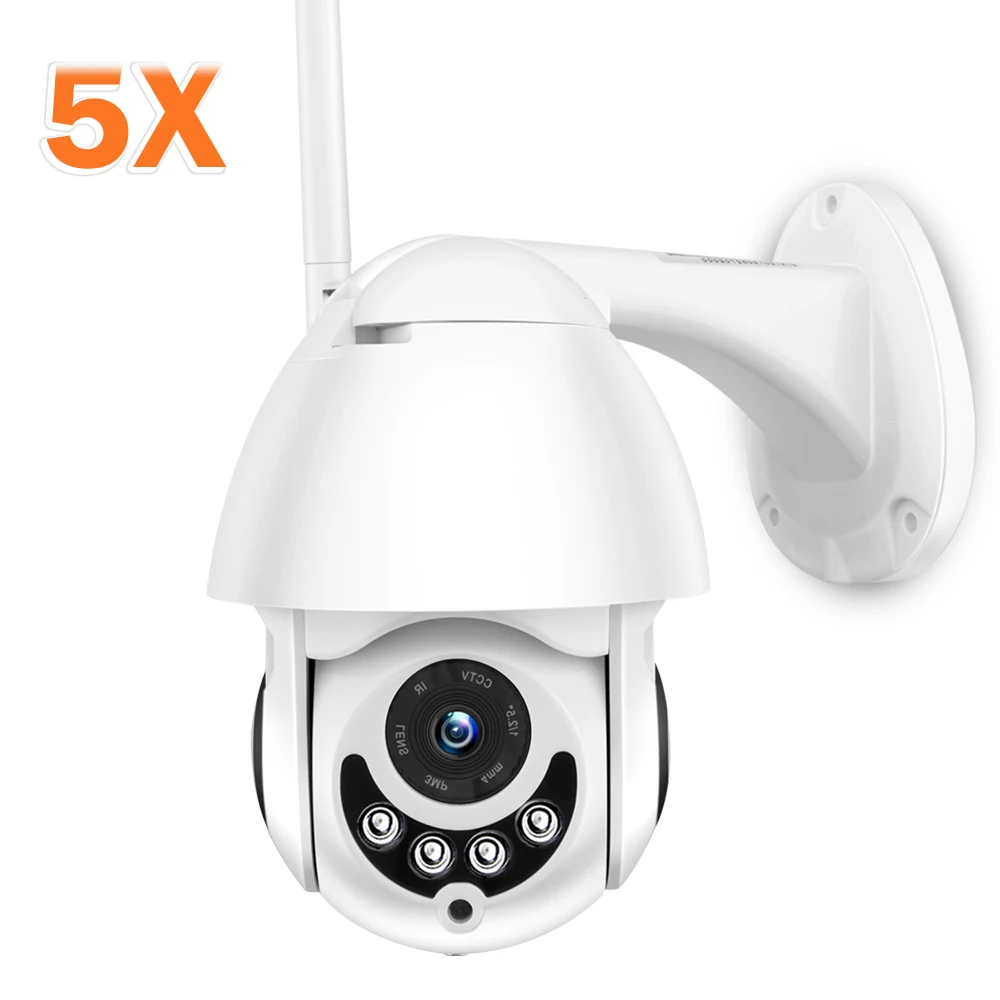 Wonsdar 1080P PTZ IP камера двухстороннее аудио беспроводная Wi Fi наружная скоростная