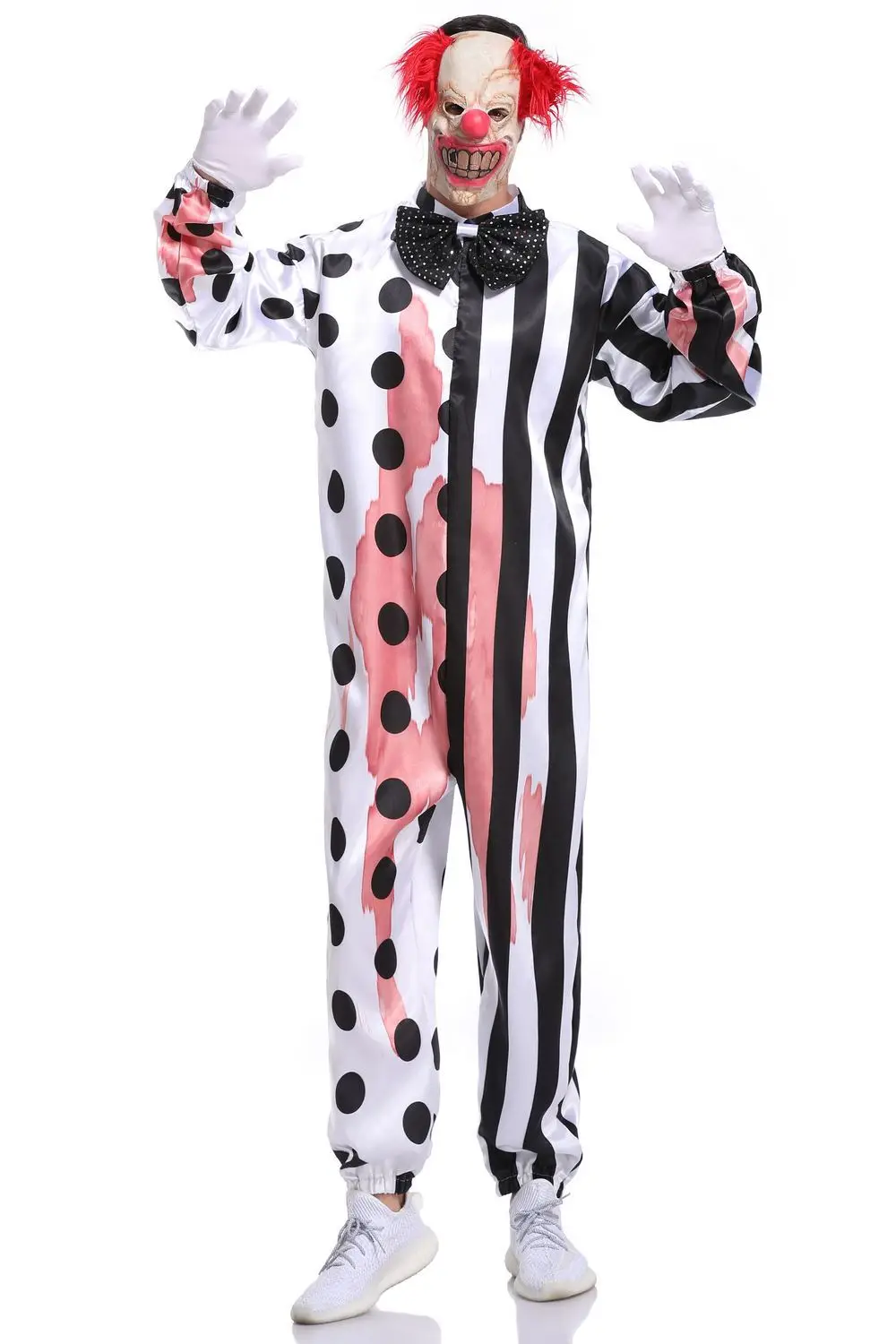Страшный костюм клоуна. Страшный клоун в полный рост. Костюм страшного клоуна. Костюм клоуна. Костюм злого клоуна.