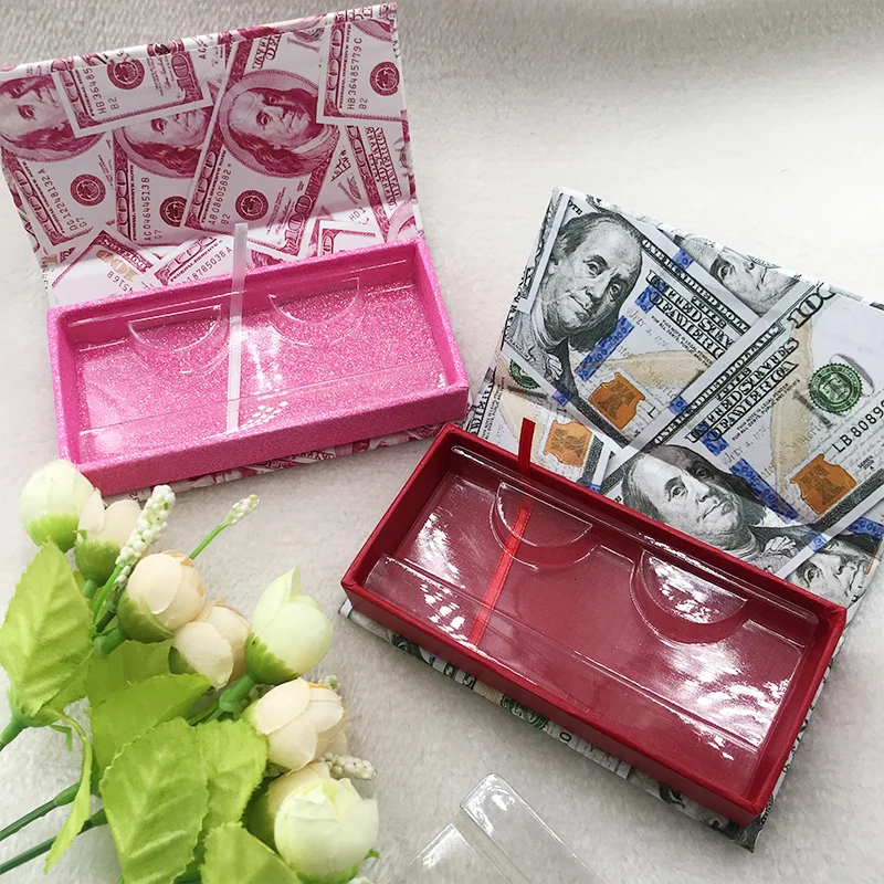 10/50pcs wholesale false eyelash packaging box lash boxes custom logo fake 3d mink extension strip square magnetic case | Красота и