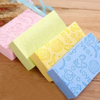 

Bath Sponge Lace Printed Scrub Shower Baby Bath Scrubber Exfoliating Beauty Skin Care Sponge Face Cleaning Spa Bath Ball 1pc