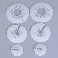 2Pcs/set Wall Hole Duct Cover Shower Faucet Angle Valve Pipe Plug Decoration Cover Pipe Fittings Accessories
