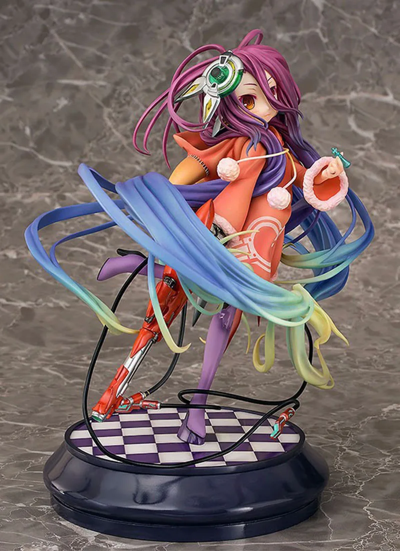 18cm No Game No Life:Zero Anime Figure Schwi Jibril Action Figure No Game  No Life Shuvi Dola Shiro Figurine Model Doll Gift - AliExpress